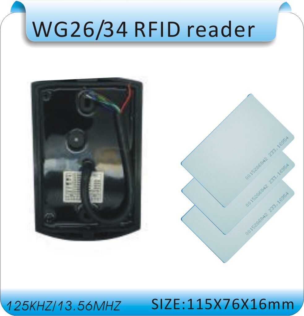 Access controller access reader wg26 em-id access control card reader device hair pin