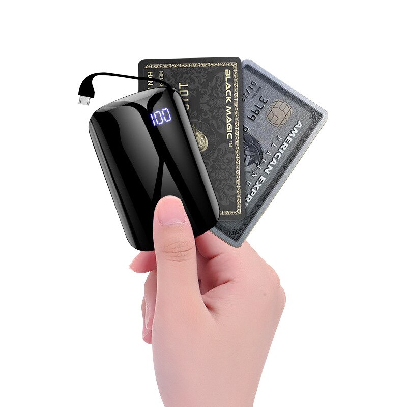 Bakeey DIY Power Bank Case 3x 18650 Battery DIY Power Bank Box Holder Case Portable Charger With Cable For Phone