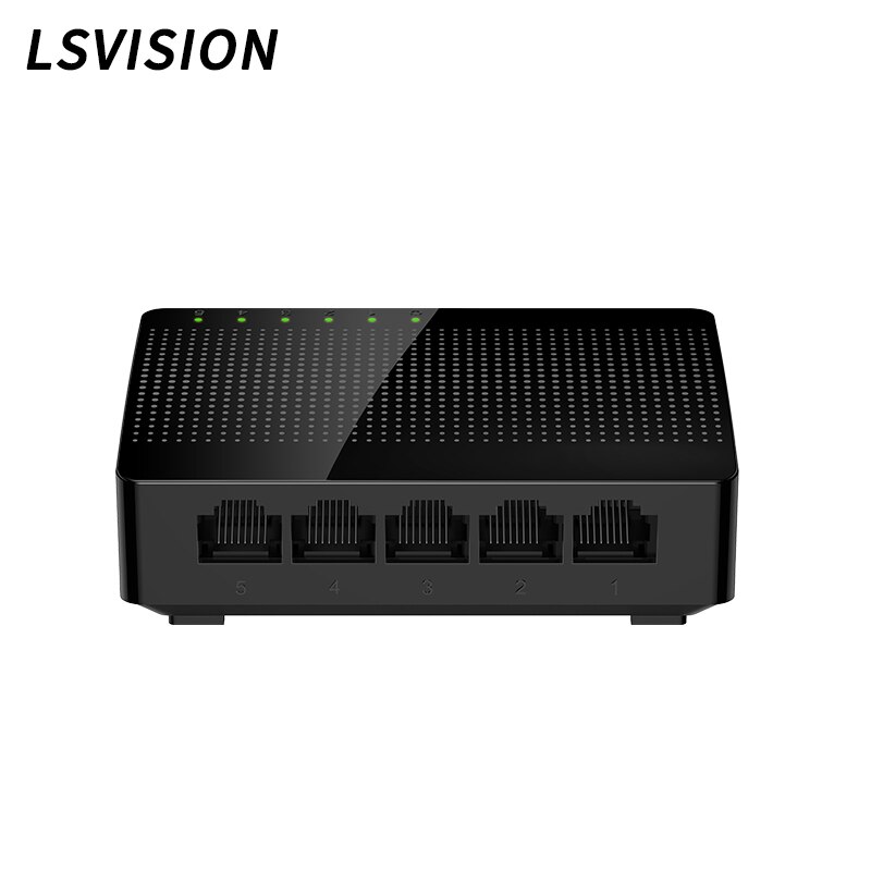 LSSG105 5-Port Gigabit Desktop Switch Soho Ethernet Mini Switch Home Fast Network Switch LAN Hub,Plug And Play