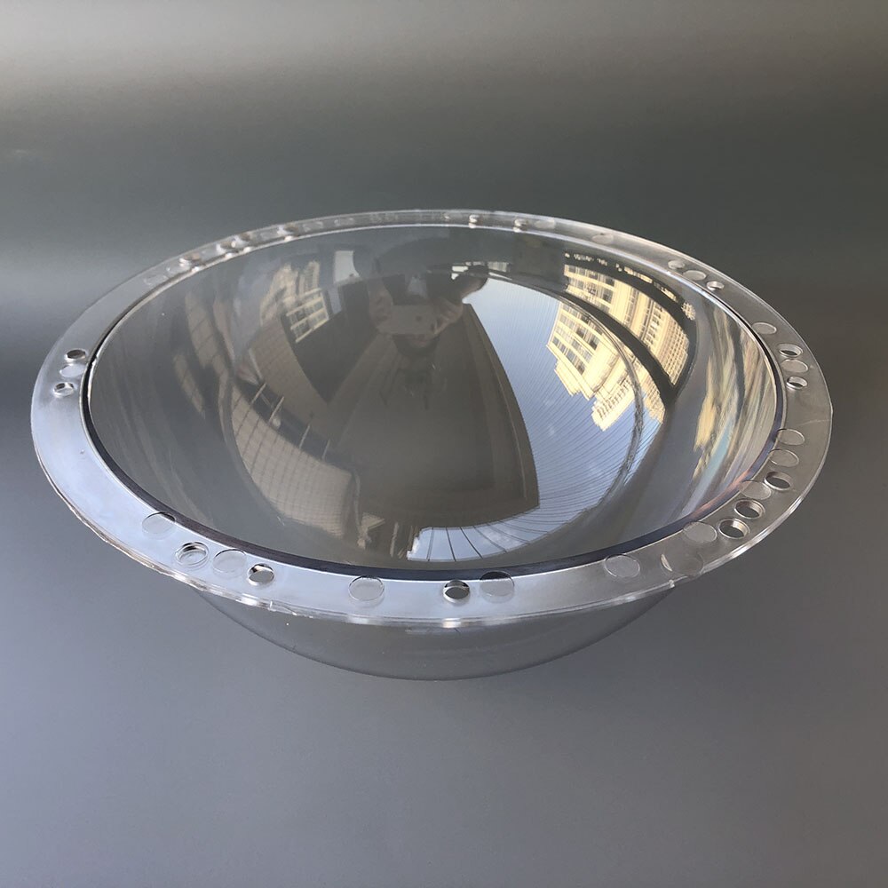 Dôme Transparent en plexiglas, 9.84 pouces, 250x102mm, en acrylique, haute vitesse, capuchon d&#39;objectif, sphérique, boîtier de caméra de sécurité CCTV