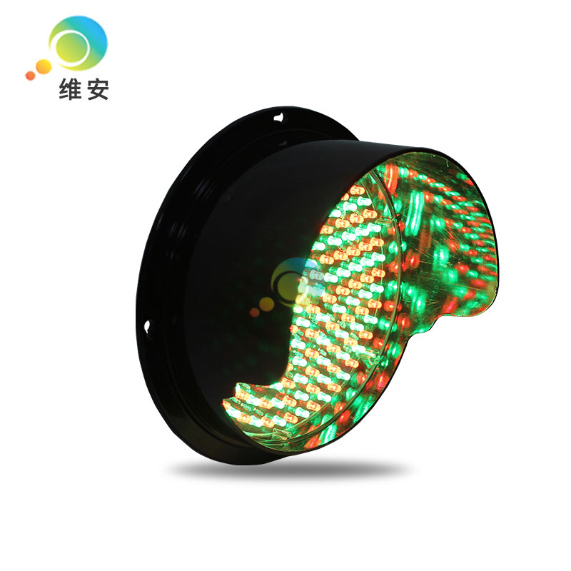 DC12V DC24V Factory Direct Price 200mm Diameter High Brightness Mix Red Green LED Traffic Light Parts