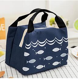 Frische Kühler Taschen Wasserdichte Tragbare Zipper Thermische Oxford Tote Lebensmittel Behälter Niedlich Taschen Für Frauen Bequem Lunchbox Tasche: 2