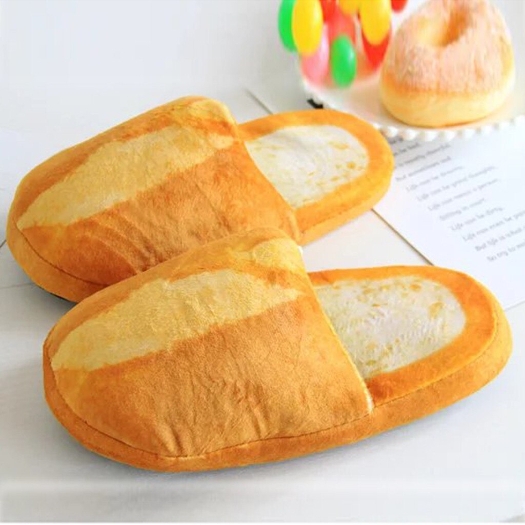Winter warm Frauen Männer Hause Hausschuhe Neue Weiche Innen Haus Schuhe Pelz Lustige Brot Plüsch Schlafzimmer Stumm Boden Pantoffel neue # L20