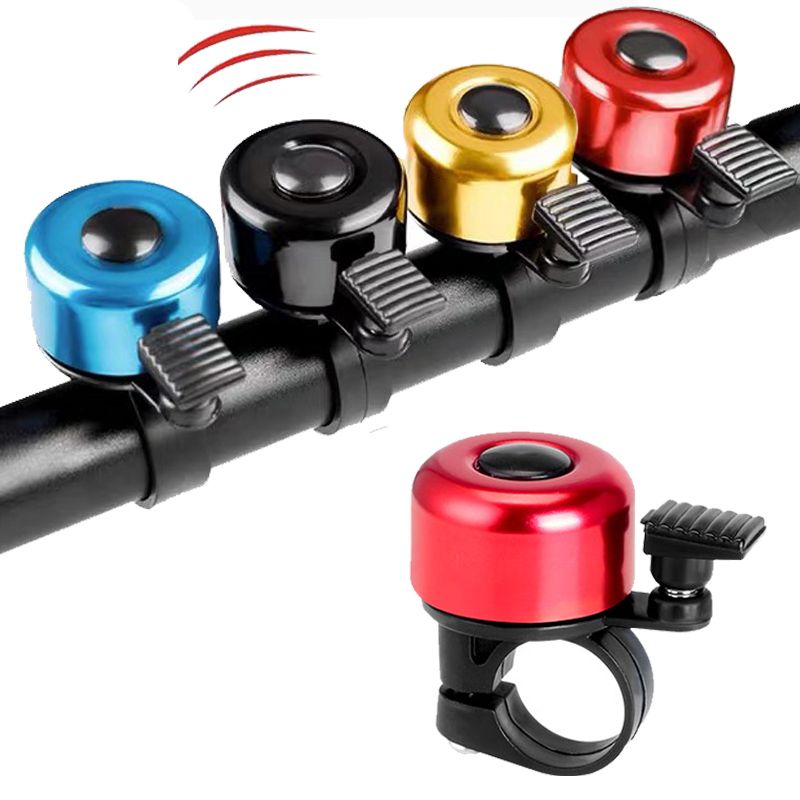 1~3 pezzi campanello per bicicletta in lega di alluminio MTB anello per clacson allarme sonoro di sicurezza manubrio allarme di avviso ciclismo accessori bici per bambini