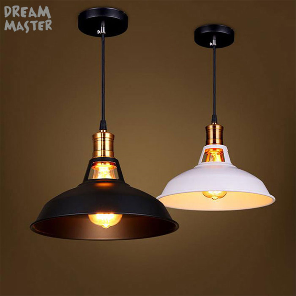 ! Vintage kroonluchter Licht Industriële Edison Lamp American Style E27 * 1pcs Coffee Bar Restaurant Keuken Lights