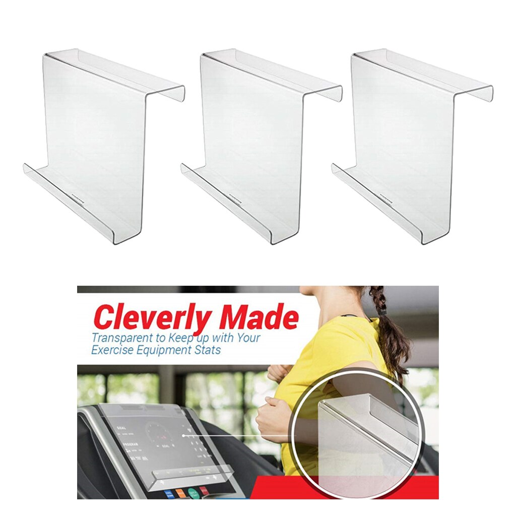 3Pieces Fitness Equipments Dashboard Reading Display Supporter Book Tablet Racks