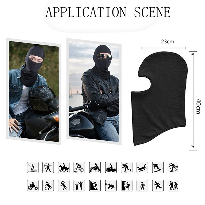 Motorcycle Mask Face Fleece Balaclava Calavera Skull Cap Comforter Masker Cap Sotocascos Moto Durable 2020NEW DIY