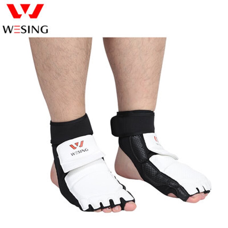 Wesing-Protector de pie para Taekwondo, WTF, aprobado, Protector del empeine, Protector de entrenamiento para pies, chanclas de Fitness