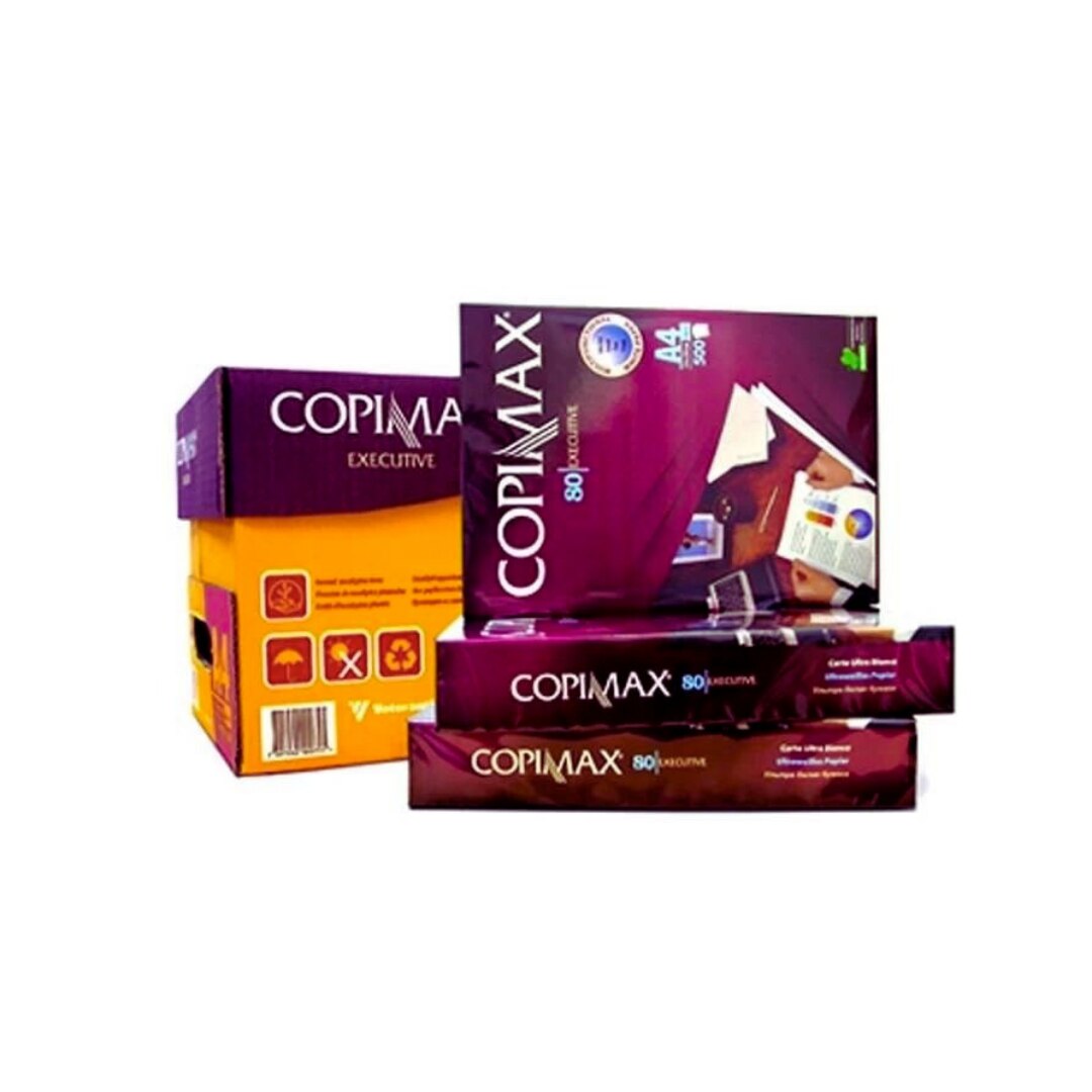 KROWN - Folios A4, Papel Multiusos para Impresora, Papel Blanco para Imprimir Dibujar 80g 210x297mm Papelería Copimax Executive