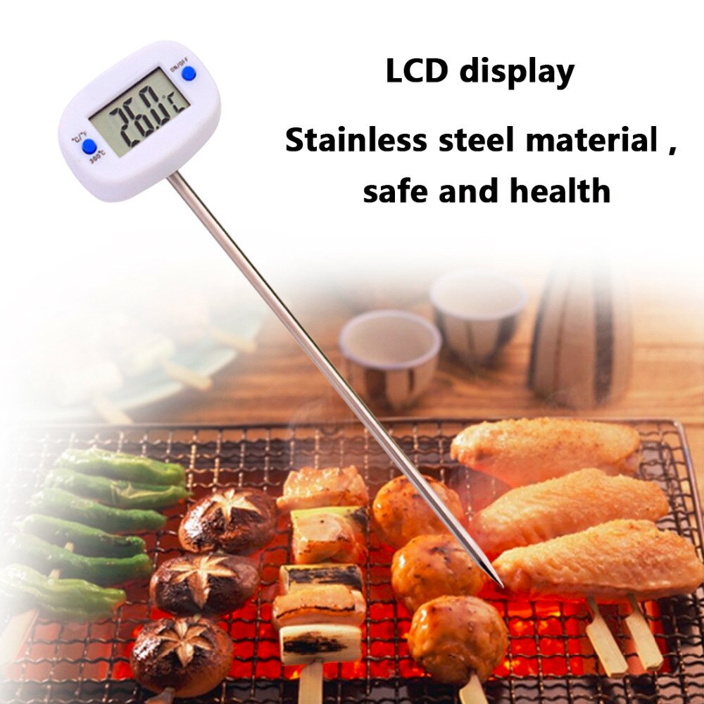 Di cottura Sonda Elettronica BARBECUE Termometro di Carne Rotativo Digitale Termometro Per Alimenti Cioccolato Forno di Acqua Latte Olio Da Cucina