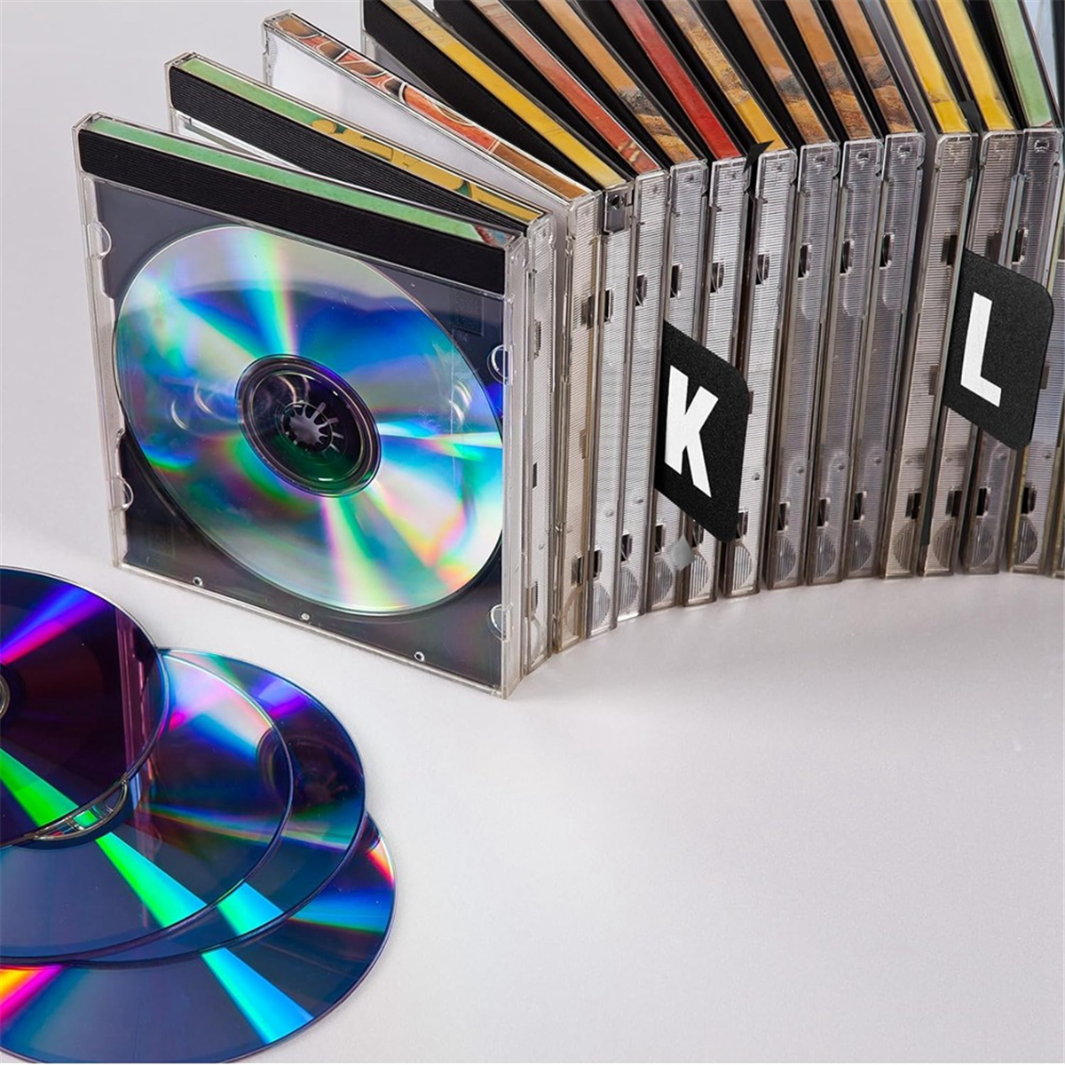 26 Stuks Vinyl Record Verdelers Dvd Alfabetische Verdelers A-Z Alfabetische Verdelers Vinyl Record Organizer Met Alfabet