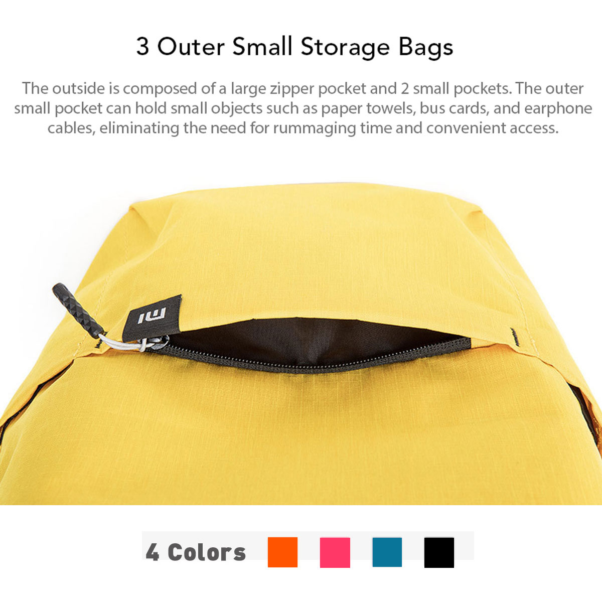 XIAOMI coloré Mini sac à dos femmes sac à dos hommes 10L sacs sac pour garçon fille Daypack résistant à l'eau léger Portable décontracté