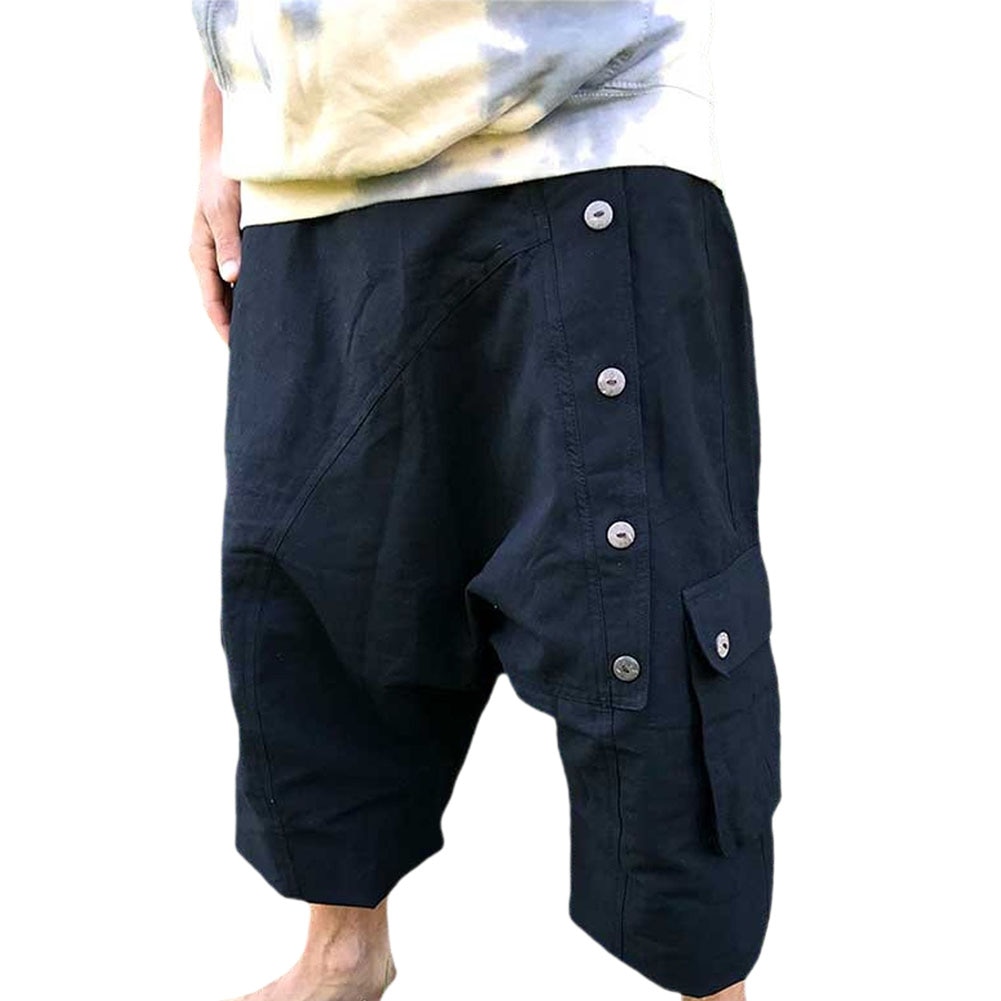 Miesten housut miesten vihreät haaremihousut casual bloomers loose pant meditaatio outdoor