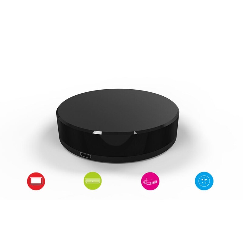Smart hem wifi+ir universell fjärrkontroll via telefon bro röststyrning fungerar för alexa /google/ifttt för hemautomation