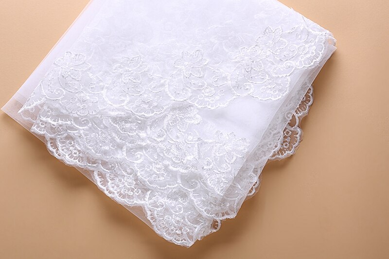 Bruiloft Sluier Lange 5 Meter 10 Meter Wit/Ivoor Bruid Lange Sluier Met Kant Edge Veu De Noiva Longo com Renda 5 Metros Velo Sposa