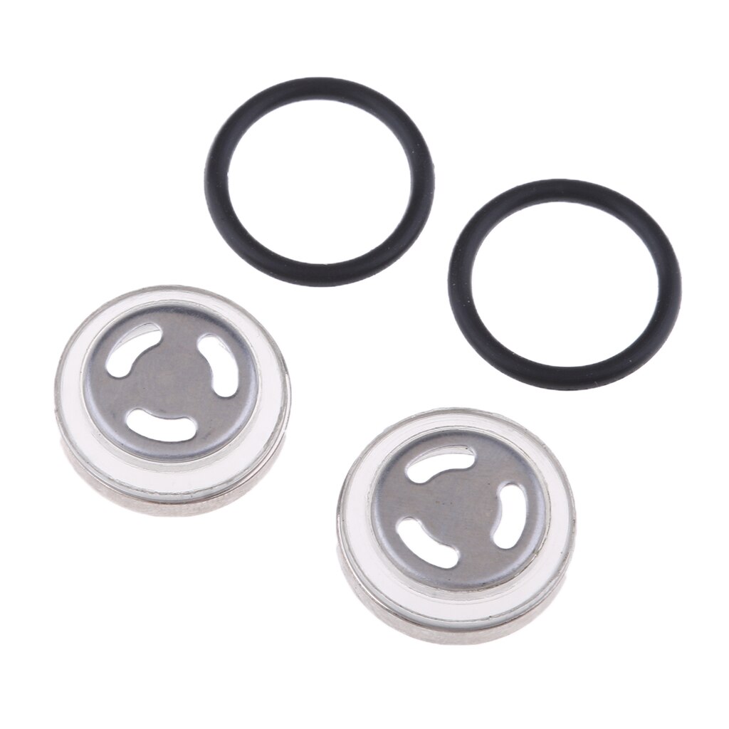 remzuiger 5 stuks Motorfiets bovenste pomp hoofdcilinder rempomp olie venster spiegel kijkglas rubberen pakking 18mm 14mm 12mm remklauw voor het( 18mm