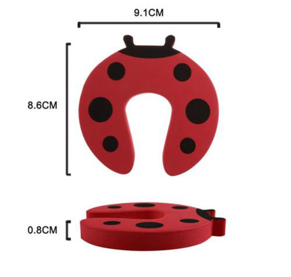 1 Pc Kinderen Veiligheid Cartoon Deur Klem Knijpen Hand Beveiliging Stopper Schattige Dieren Baby Veiligheid Deur Stopper Clip Beveiliging # yj