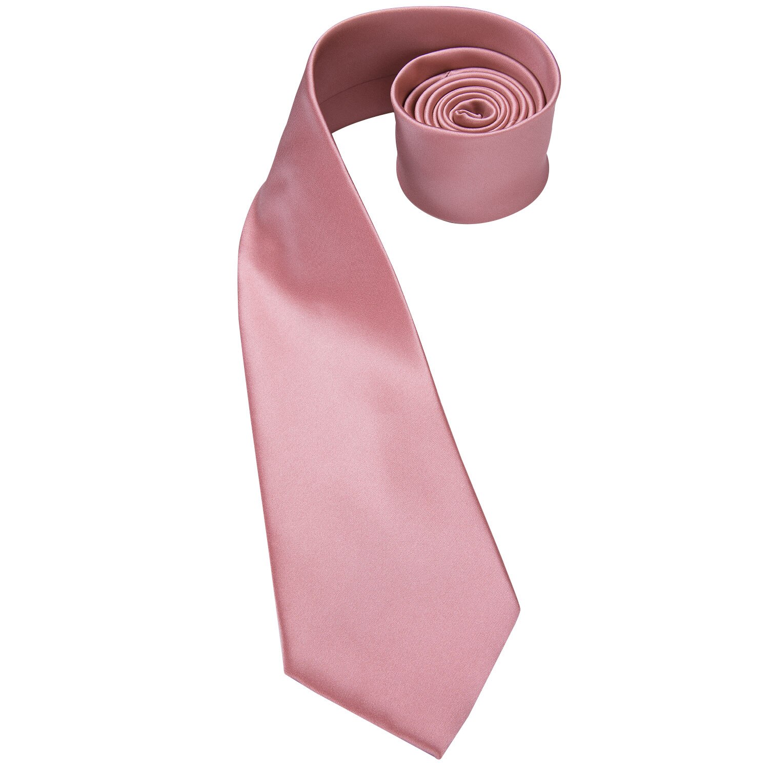 Cravate rouge en corail solide pour hommes | Cravate à Hi-Tie, en soie, style formel, Business, modèle de luxe, cravate de mariage, Gravatas, 100%