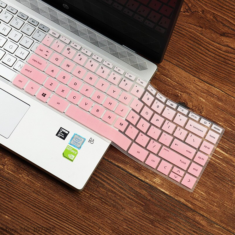 14" Silicone Laptop Keyboard Cover Skin Protector For HP Pavilion X360 14-DV Series 14-dv0003TX 14-dv0005TX 14-dv0006TX dv0010TX: GradualPink
