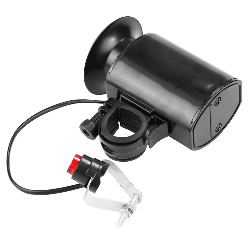 Super Loud Bike Electric Horn 6 Sound Loud Bicycle Bell Ring Siren Alarm Speaker ALS88: Default Title