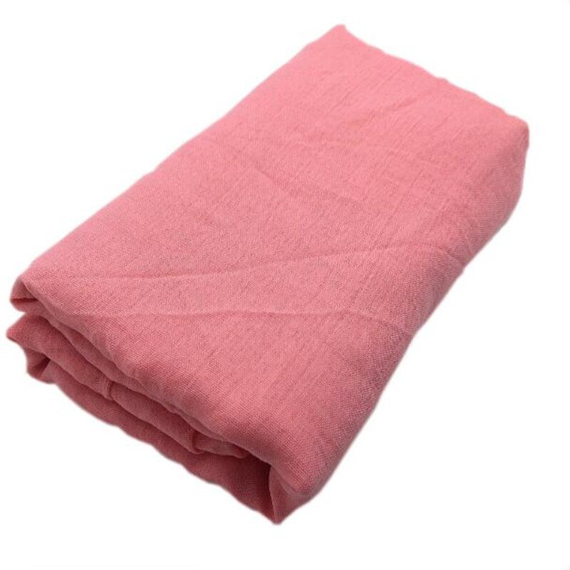 Pasgeboren Fotografie Props Zuigeling Kostuum Outfit 180Cm Lange Katoenen Zachte Foto Wrap Bijpassende Baby Foto Props Fotografia: 6 pink