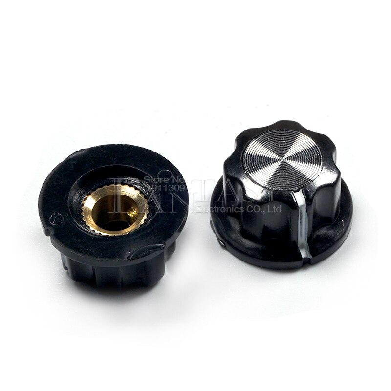 10pcs MFA01 bakelite potentiometer potentiometer knob cap diameter 19