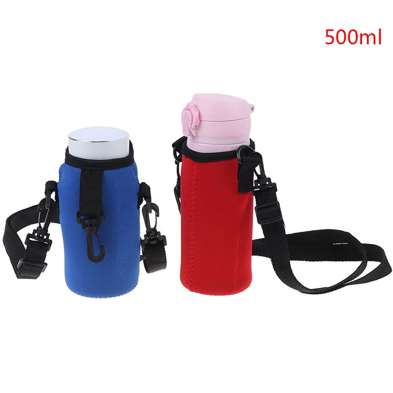 1 Pcs 500 Ml Sport Water Fles Cover Neopreen Isolator Mouw Bag Case Pouch Beschikbaar In 2 Kleuren