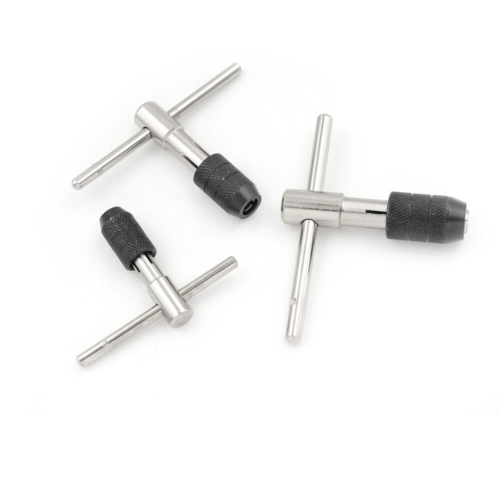 HELTC T Type Machine Hand Tap Wrench Screw Thread Taps Reamer M3-M6/M5-M8/M6-M12 Screw Tap Holder Hand Tool