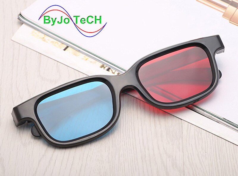 ByJoTeCH Computer 3D gläser/3D rot und blau brille/Webcasts computer rot blau stereoskopischen