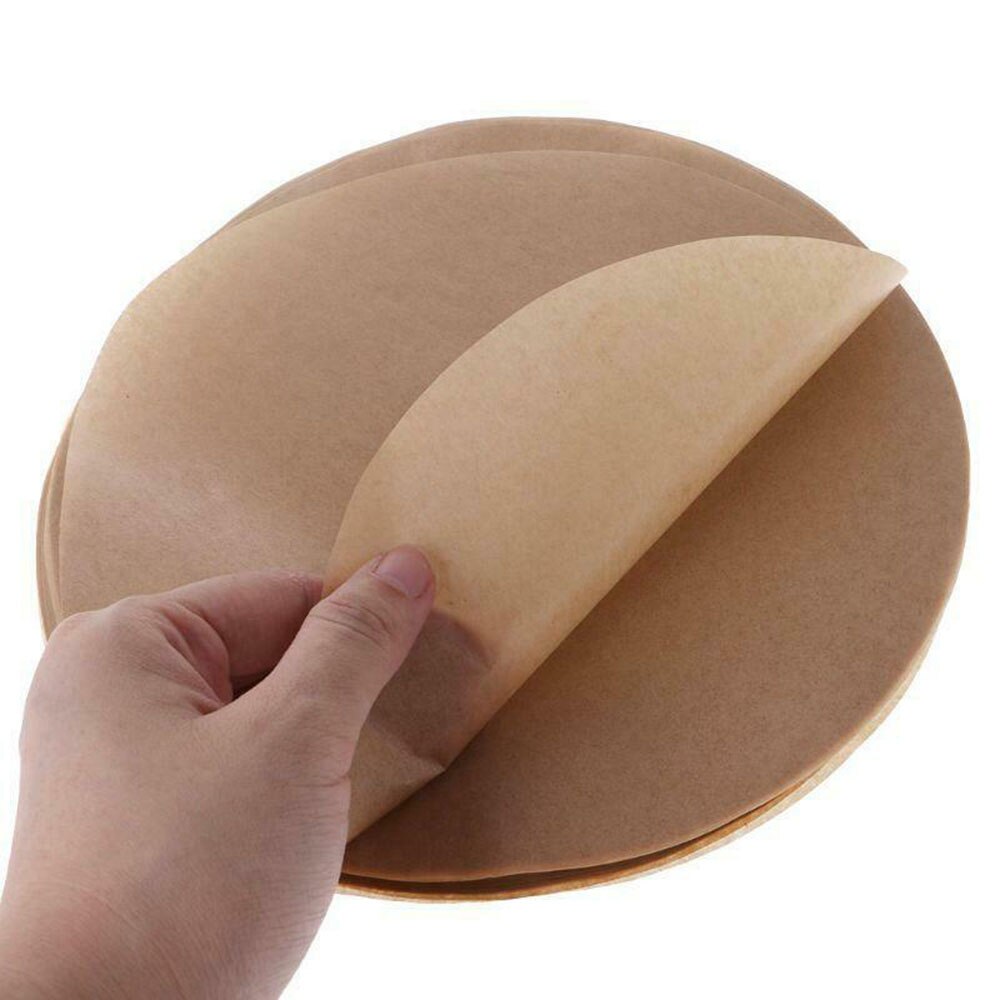 Paper Parchment Paper Cookie Baking Sheets Liners Round Cake Pan Brown