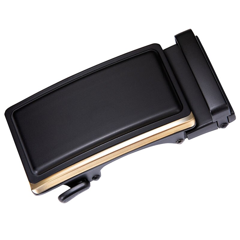 PD-2134 Hi-Tie Black Gespen voor Mannen Goud Formele Riem Gespen 35mm Automatische Gesp Accessoires