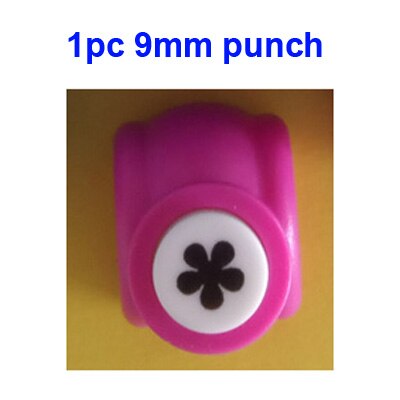 Perforadora de pétalos de espuma EVA para manualidades, cortador de papel con forma de flores, para manualidades y manualidades, DIY, para escuela, (3/8 ",5/8",1 ",2"): 1pc 9mm punch