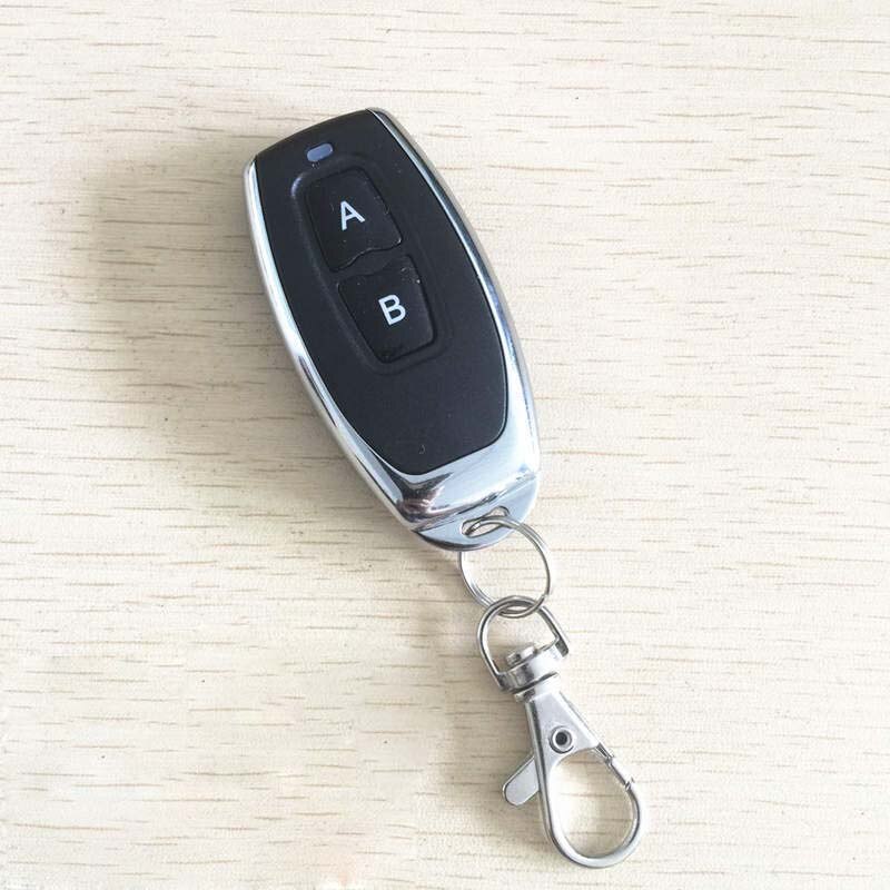 2CH 433MHz Relay Wireless Remote Control Switch Transmitter 2 Keys+Receiver Kit