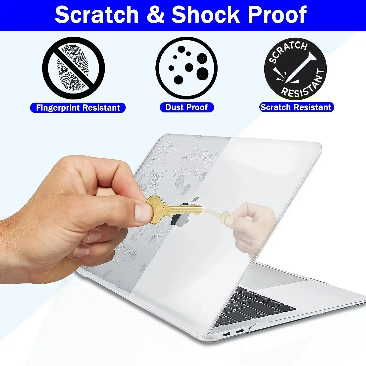 Kryształowe twarde etui do MacBook Pro Air13 14 15 16 cali Etui ochronne przezroczyste Model A2681 A3113A3114 A2941 A2991 A2442 A2337 A2338