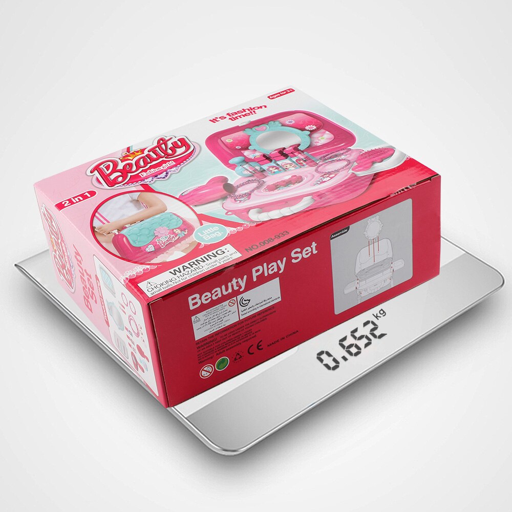 Kit cosmétique de Simulation pour enfants, jeu de rôle de 20 pièces, joli salon de beauté, outil de maquillage, Puzzle, jouet éducatif pour filles et garçons