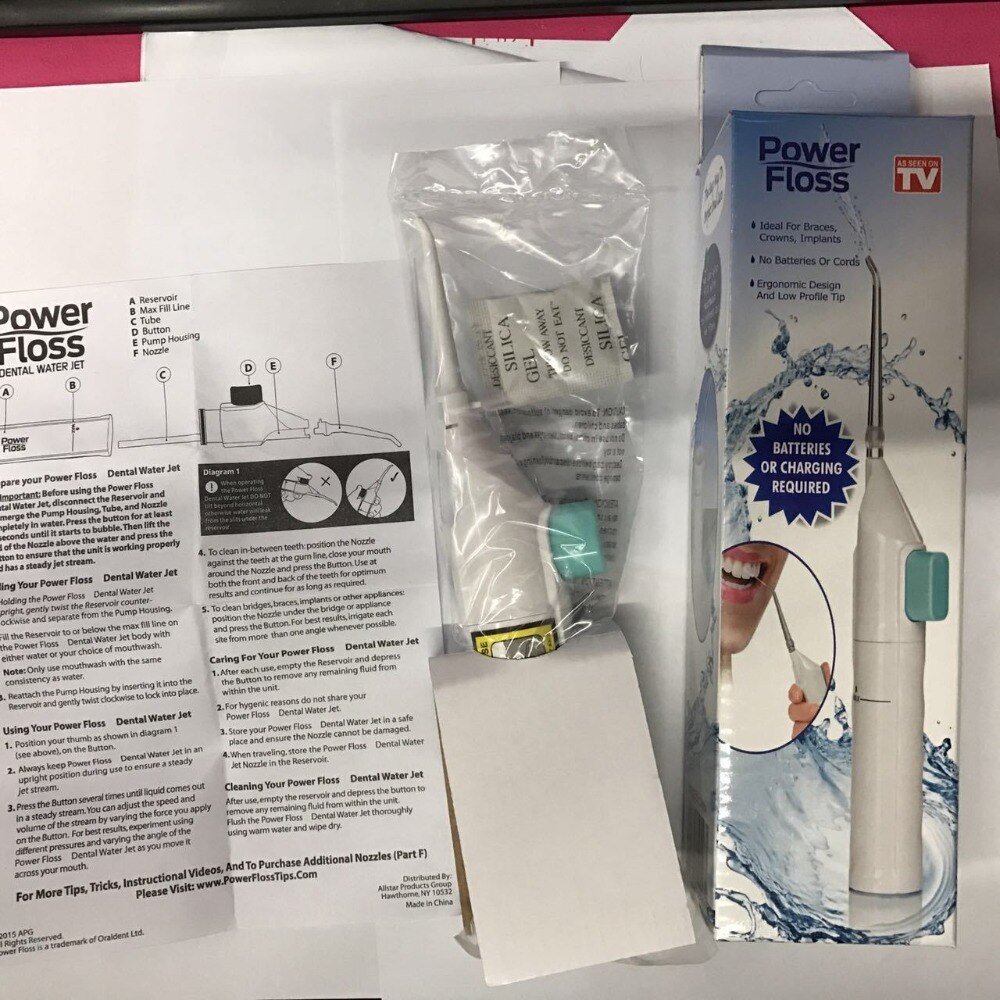 Portable Oral Irrigator Water Flosser Irrigador Dental Jet Cleaning Tooth Mouth Nicefeel Cleaner Irrigator of the Oral