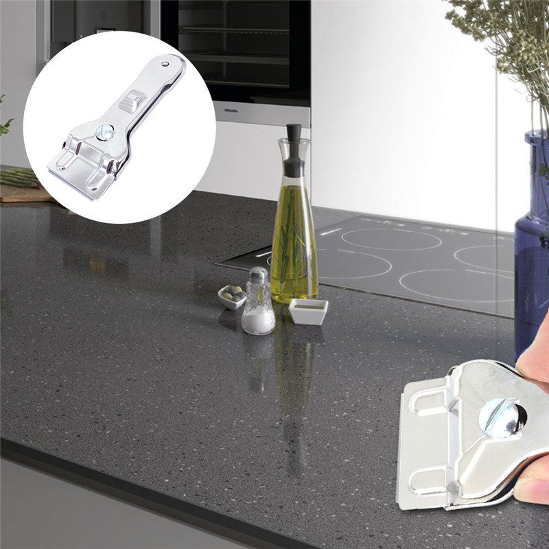 Portable Stainless Steel Cleaning Scraper Glass Ceramic Hob Scraper Window Smooth Floor Cement Tile Cleaning Hand Tool