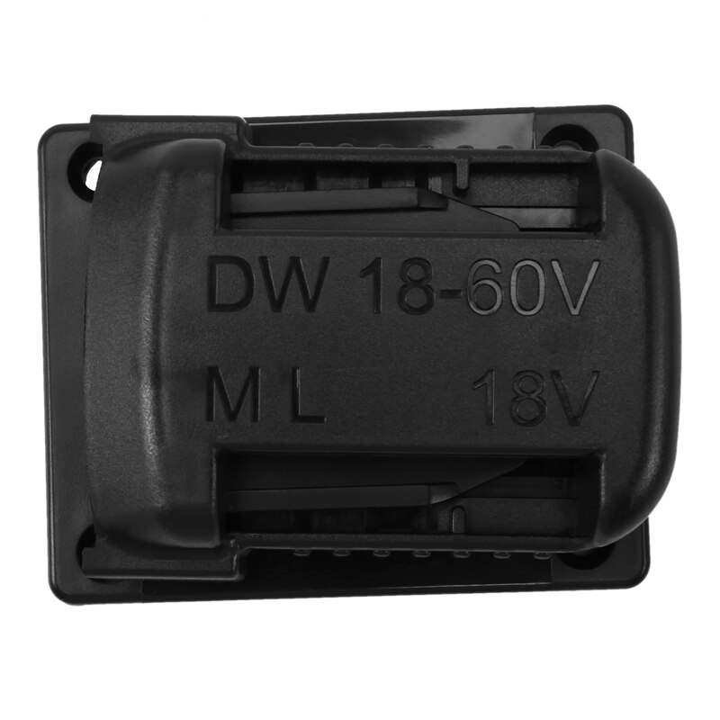 5 pakke batteriholderholder til dewalt 18/20v til milwaukee 18v m18