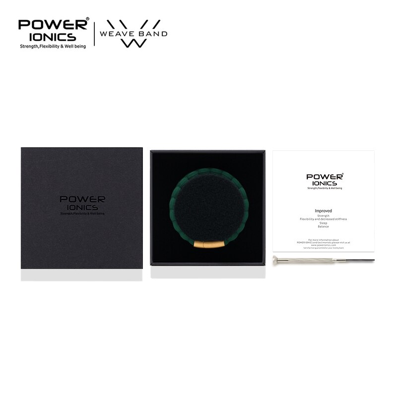 Power ionics 3000 ioner morandi farger herre dame armbånd armbånd balanse energi balanse menneskekropp fri gravering