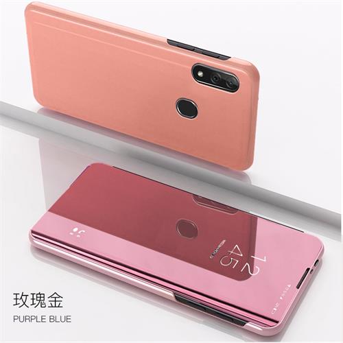 For ZTE V10 Vita Case Luxury Smart Mirror Flip Cover On ZTE V10Vita Accessory For ZTE Blade V10 Vita 6.26 inch Fundas Coque
