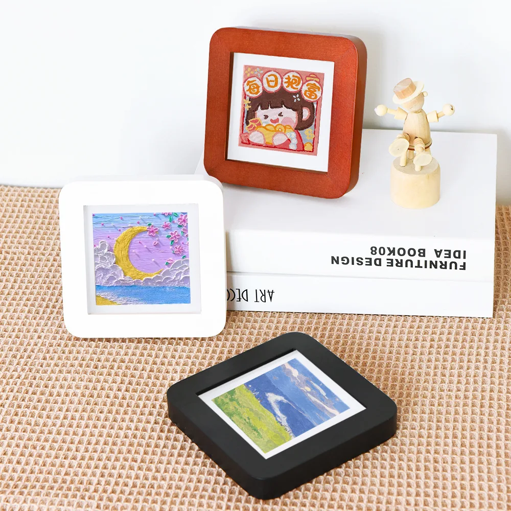 Marco de fotos bonito de 4 pulgadas, marcos de exhibición de fotos Para niños, decoración de mesa y accesorios, Marcos Para Fotos