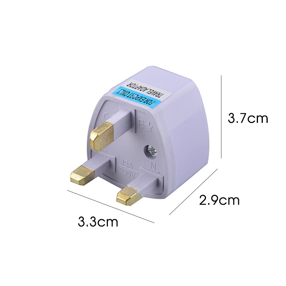 Universal 2/3Pin AU UK NZ Power Plug Adapter 3 pin Zealand Australia Travel Plug US/UK/EU to AU/NZ Plug Converter