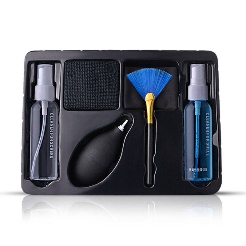 6 In 1 Professionele Cleaning Kit Voor Toetsenbord/Mobiele Telefoon/Lcd-scherm/Dslr Camera Sensor Reiniging En lens Cleaning