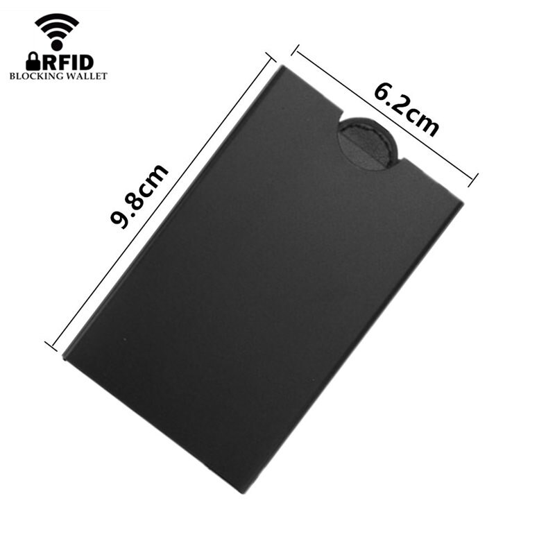 ZOVYVOL MÄNNER Aluminium Karte Lagerung Kasten Gestapelt Karte Paket Karte setzt Kreativität Geschäft Anti-diebstahl Ich würde Kreditkarte Halfter