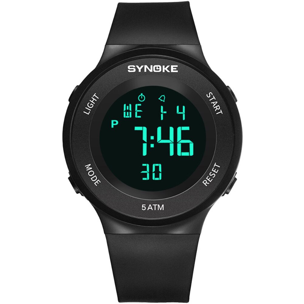 Unisex Outdoor Waterdichte Alarm Plastic Band Datum Display Paar Lover Sport Digital Electronics Polshorloge Relojes