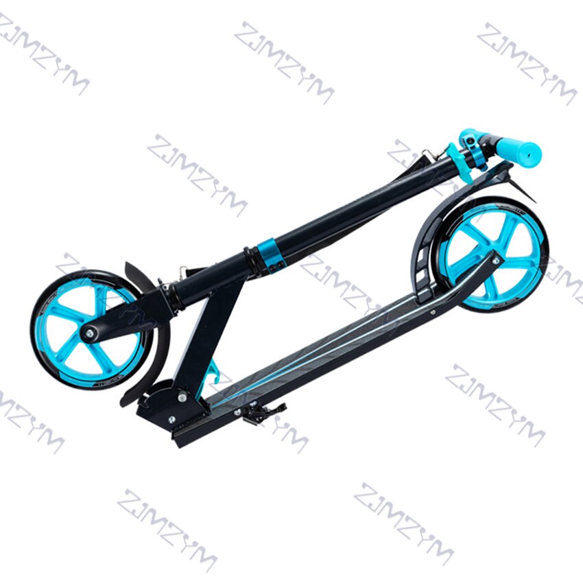 Opvouwbare Pu 2 Wielen Kick Scooter Aluminium Legering Kids Kinderen Voetpedaal Scooters Hoogte Verstelbare Oefening Speelgoed Skateboard
