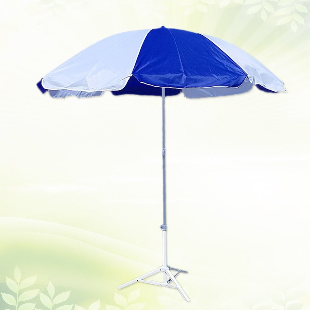 1pcs Adjustable Wind Beach Portable UV Protection Umbrella for Sun Protection Outdoor Beach Without Base