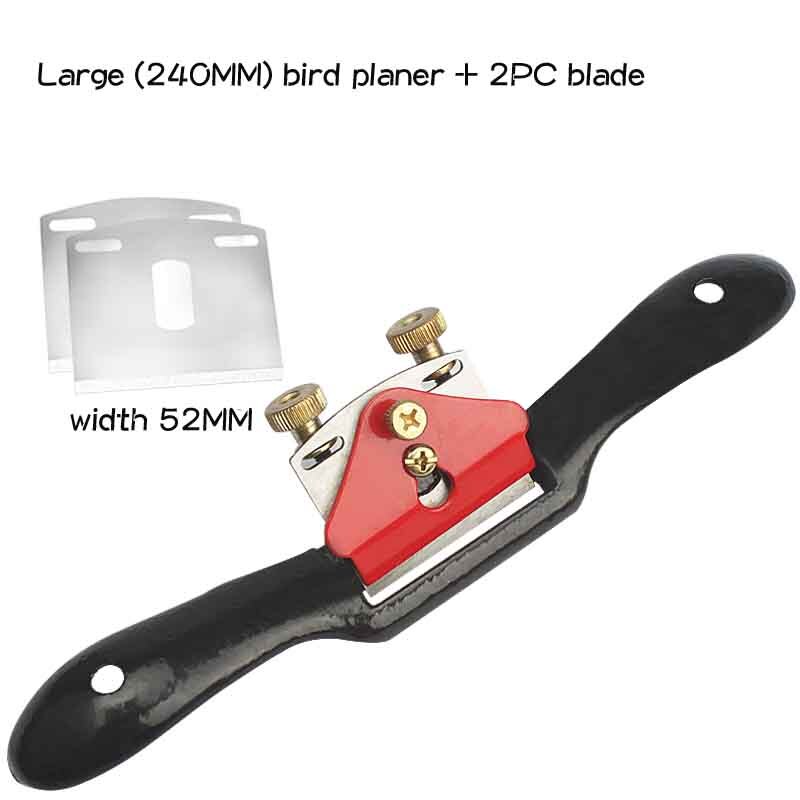 O.M.Y Adjustable Woodworking Hand Planer 9"/210mm Screw Planer Shave Wood Cutting Edge For Carpenter Manual Hand Tools: C style