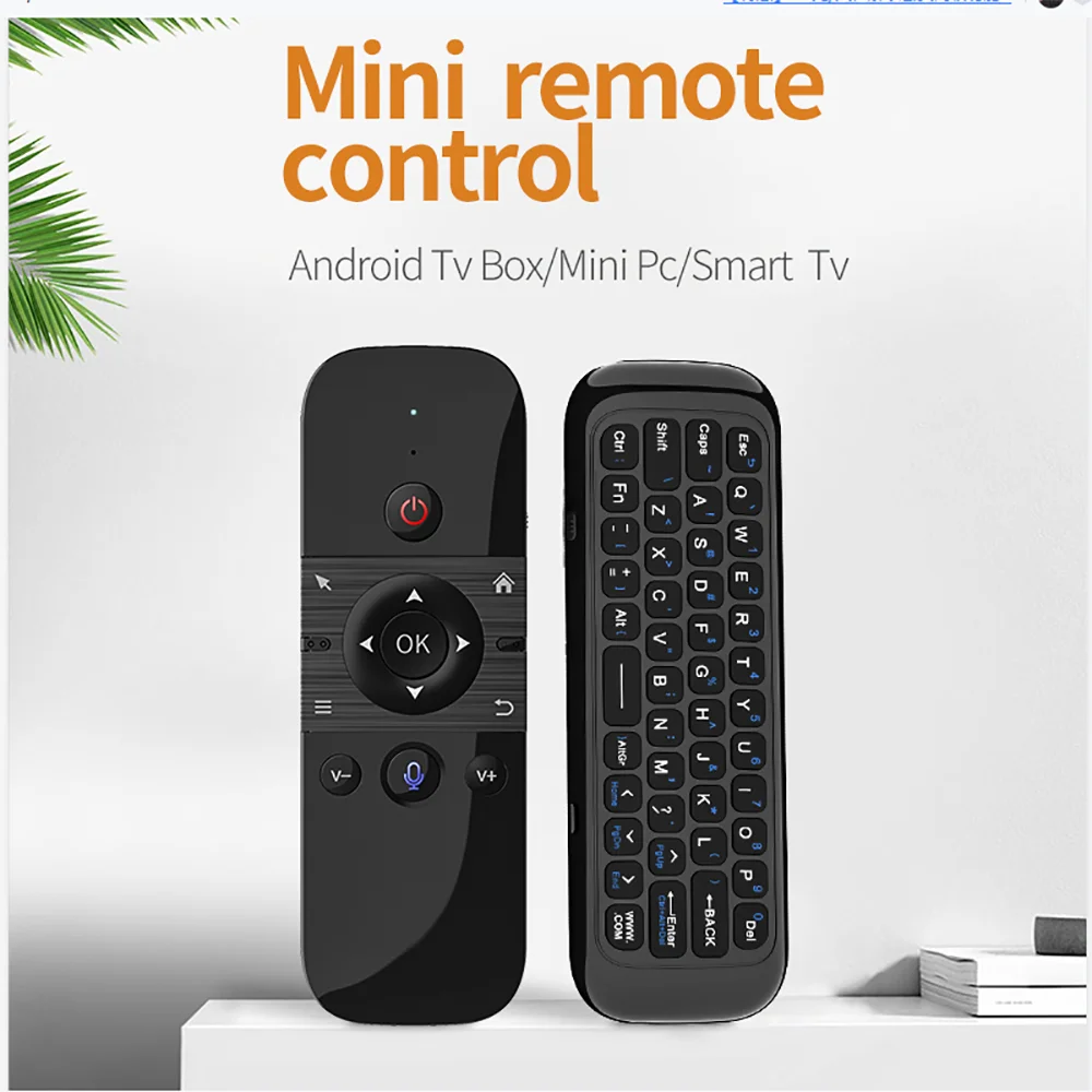 Bezprzewodowa mysz Air Voice Mouse 2 w 1 2.4G Bluetooth Mini klawiatura Akumulatorowy pilot zdalnego sterowania IR do Smart TV Android TV Box