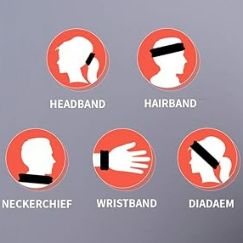 Laufen Tennis Haarband schnell trocknend atmungsaktiv Schweiß freisetzen hochela tischen Stirnband Basketball weiche Farbe geknotet Schweiß Band